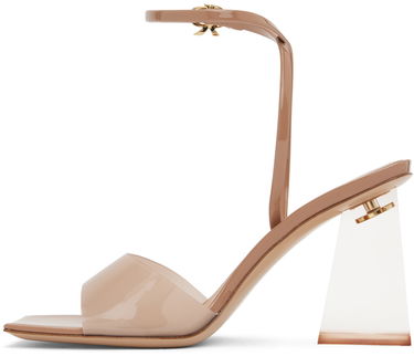 Sneakers och skor Gianvito Rossi Gianvito Rossi Cosmic Heeled Sandals Beige | G32208.85PLX.GSV, 2