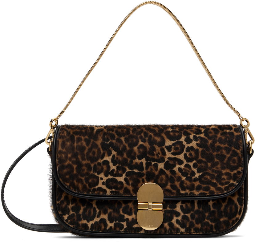 Axelväska A.P.C. A.P.C. Grace Chain Shoulder Bag Brun | PXCAU-F61882