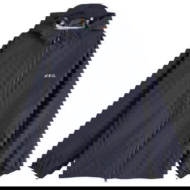 Vindjacka A.P.C. Men's Meadow Water Repellant Jacket Mörkblå | PSAKM-M32001-IAK, 1