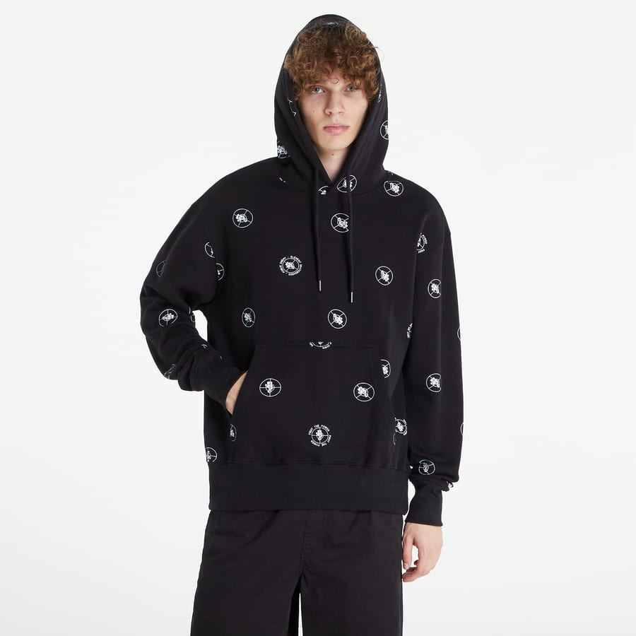 Sweatshirt Element Pexe Polka Hoodie Svart | C1HOC319-ELP2, 0