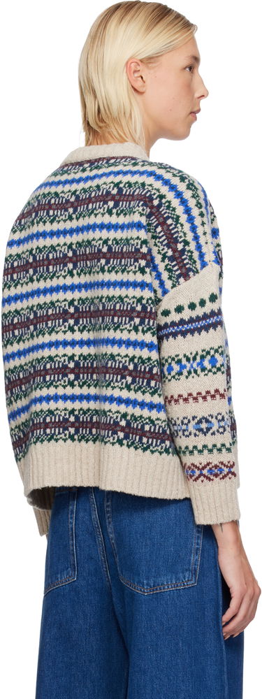 Sweater Max Mara Weekend Max Mara Rivetto Fair Isle Crewneck Sweater Flerfärgad | 2525366252600, 2