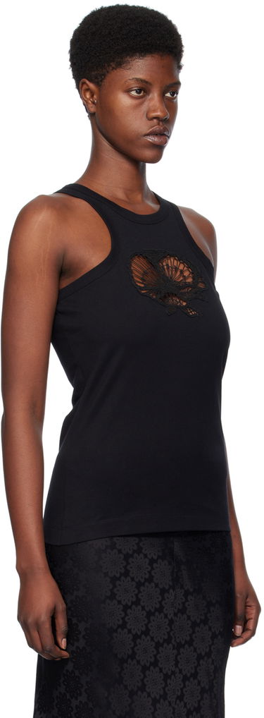 Linne Stella McCartney Stella McCartney Crochet Cutout Tank Top Vit | 6J02783SPY59, 4