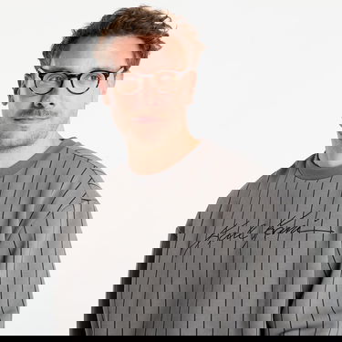 Sweatshirt Karl Kani Karl Kani Autograph Pinstripe Crewneck Sweatshirt Grå | PD00007594, 1