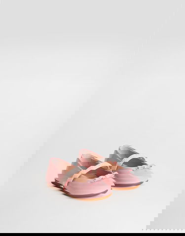 Sneakers och skor Dolce & Gabbana Dolce & Gabbana Patent Leather Ballet Flats For First Steps (19-26) Rosa | D20093A483180416, 1