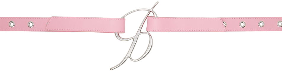 Bälten Blumarine Blumarine Eyelet Belt Rosa | A322W173A, 0