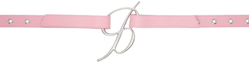 Bälten Blumarine Blumarine Eyelet Belt Rosa | A322W173A