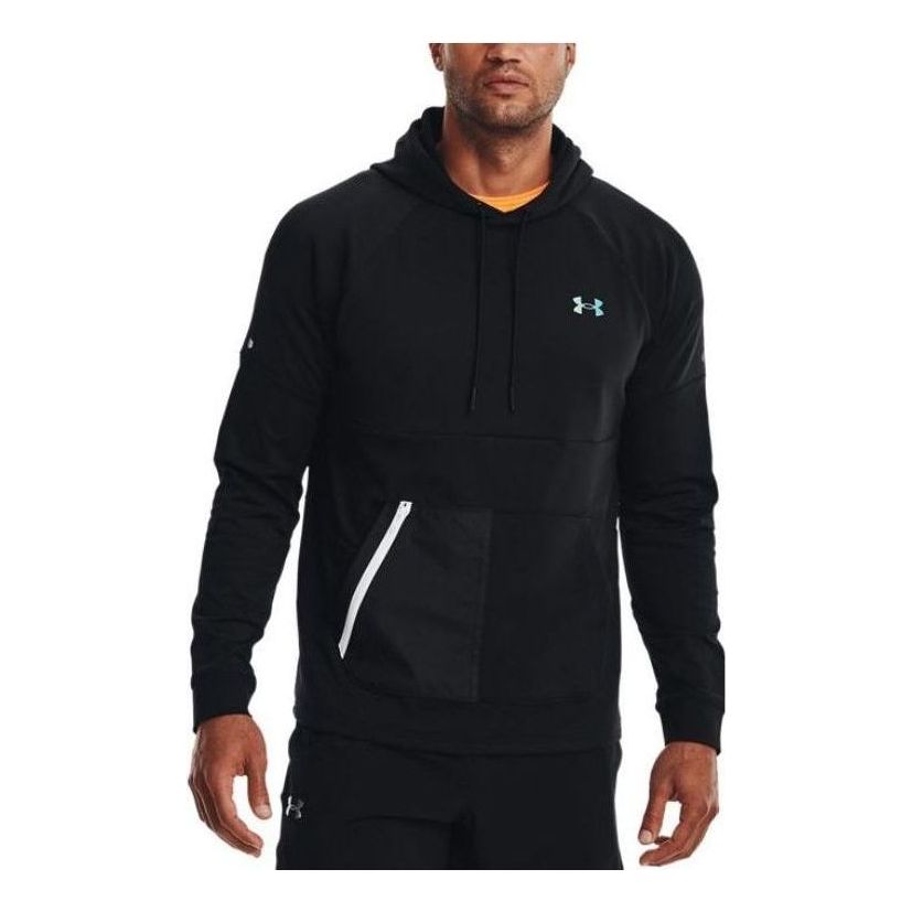 Sweatshirt Under Armour RUSH Warm-Up Hoodie Svart | 1370450-001