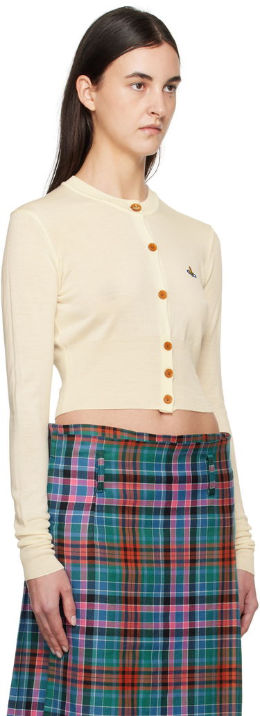 Sweater Vivienne Westwood Vivienne Westwood Bea Cropped Cardigan Svart | 1803002U-Y001A-, 4