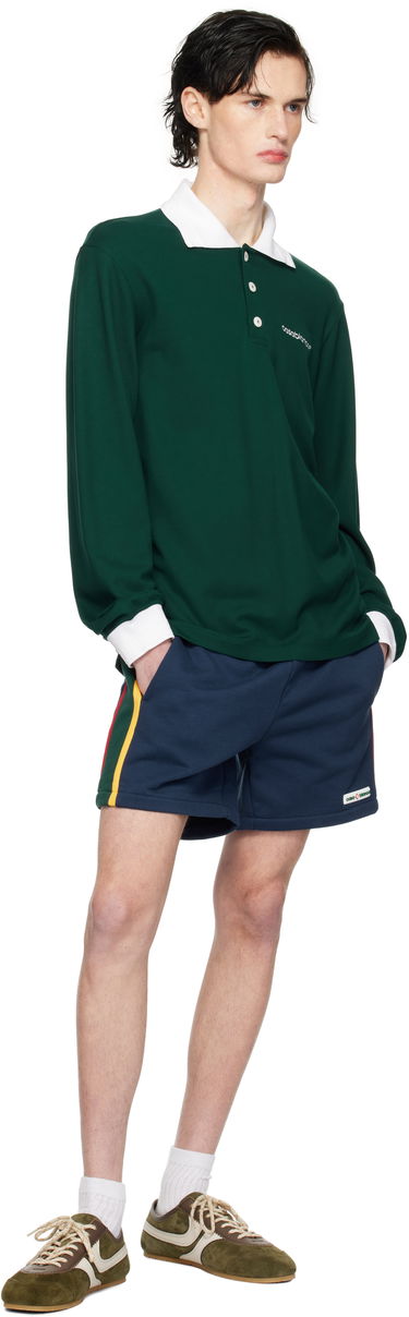 Polotröja Casablanca Long Sleeve Polo Grön | MPS25-JTP-270-01, 3