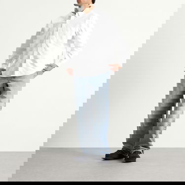 Skjorta BEAMS Heavy Oxford Button Down Shirt Vit | 1111-1213-301-01, 4