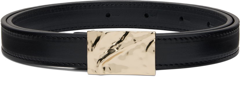 Bälten Loulou de Saison Loulou de Saison Minar Leather Belt Svart | MINAR