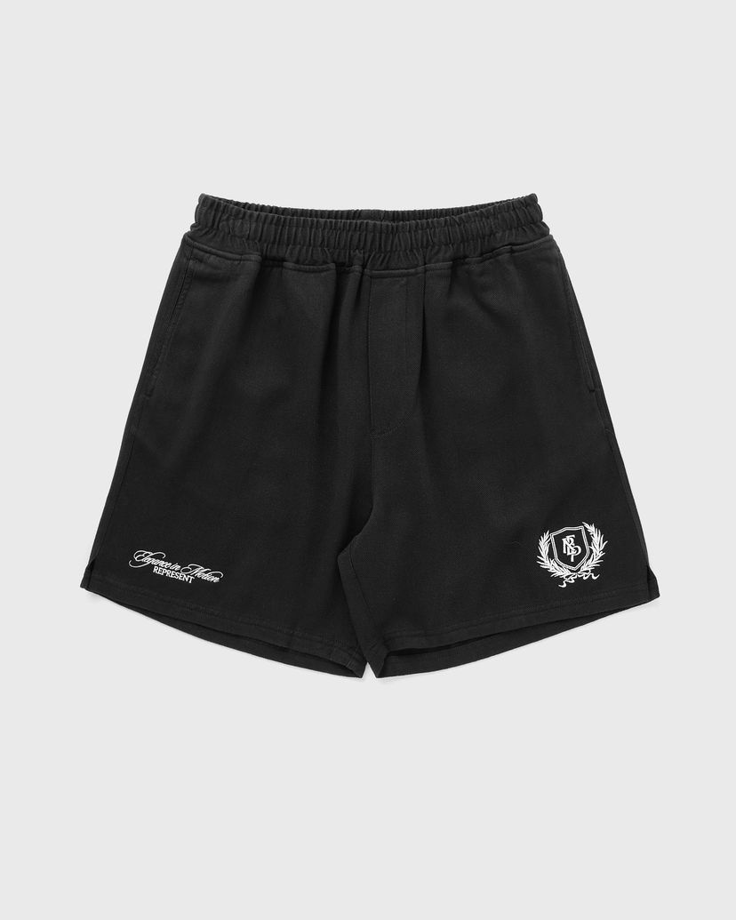 Shorts Represent Clo REPRESENT Crest Shorts Svart | MLM71019-01