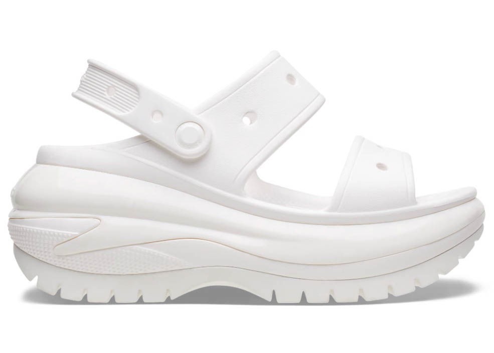 Sneakers och skor Crocs Mega Crush Sandal Vit | 207989-100, 0