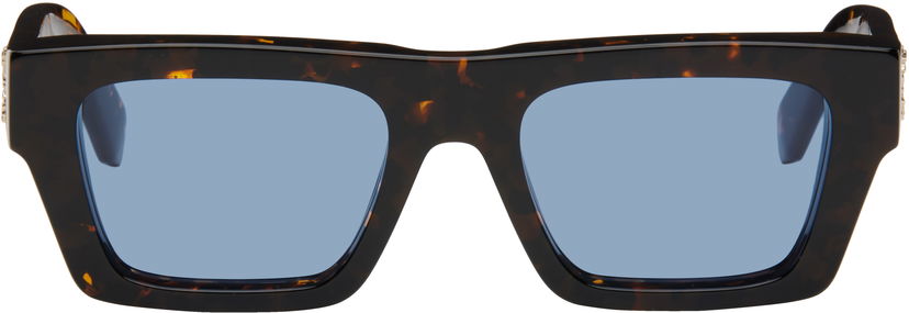 Solglasögon Off-White Off-White Oregon Sunglasses Brun | OERI145S25PLA0016045
