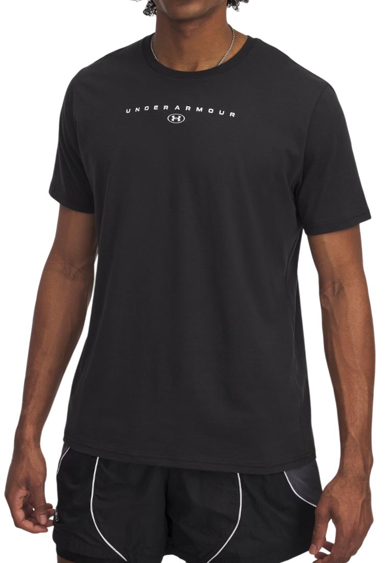 T-shirt Under Armour Stacked Logo Short Sleeve T-Shirt Svart | 6000211-001