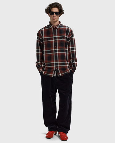 Byxor Carhartt WIP Evan Corduroy Pleated Pants Mörkblå | I033757-1C.02, 2