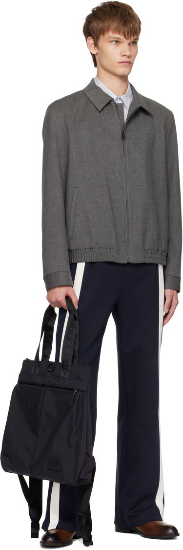 Ryggsäck BOSS Hugo 3D Logo Patch Tote Backpack Svart | 50551789, 3