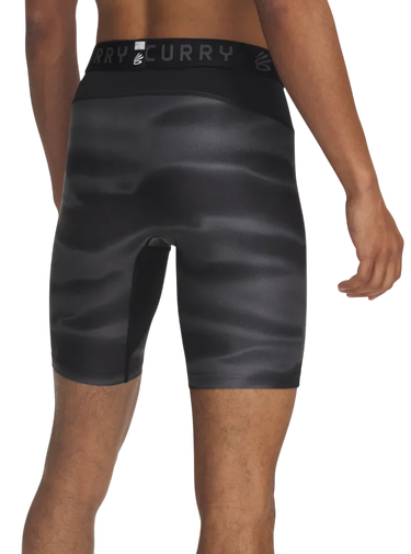 Shorts Under Armour UA Curry HG Printed Compression Shorts Svart | 1379829-003, 1