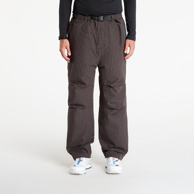 Byxor GRAMICCI Gramicci Northside Plaid Pants Brun | G5FM-P010 DEEP BROWN