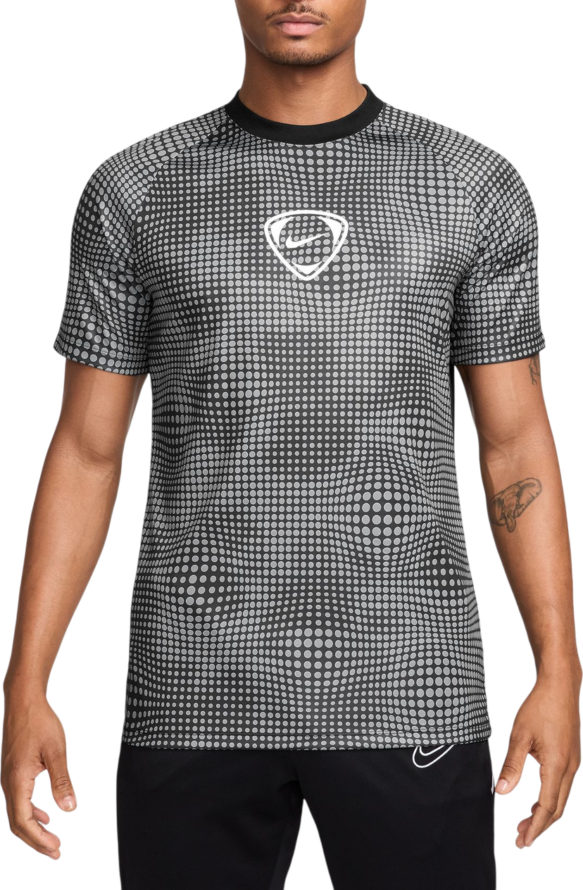 T-shirt Nike Dri-FIT Academy+ Wavy Dotted Training Shirt Svart | hv3587-010