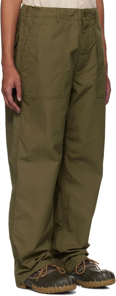 Byxor Engineered Garments Engineered Garments Fatigue Trousers Beige | 25S1F004, 4