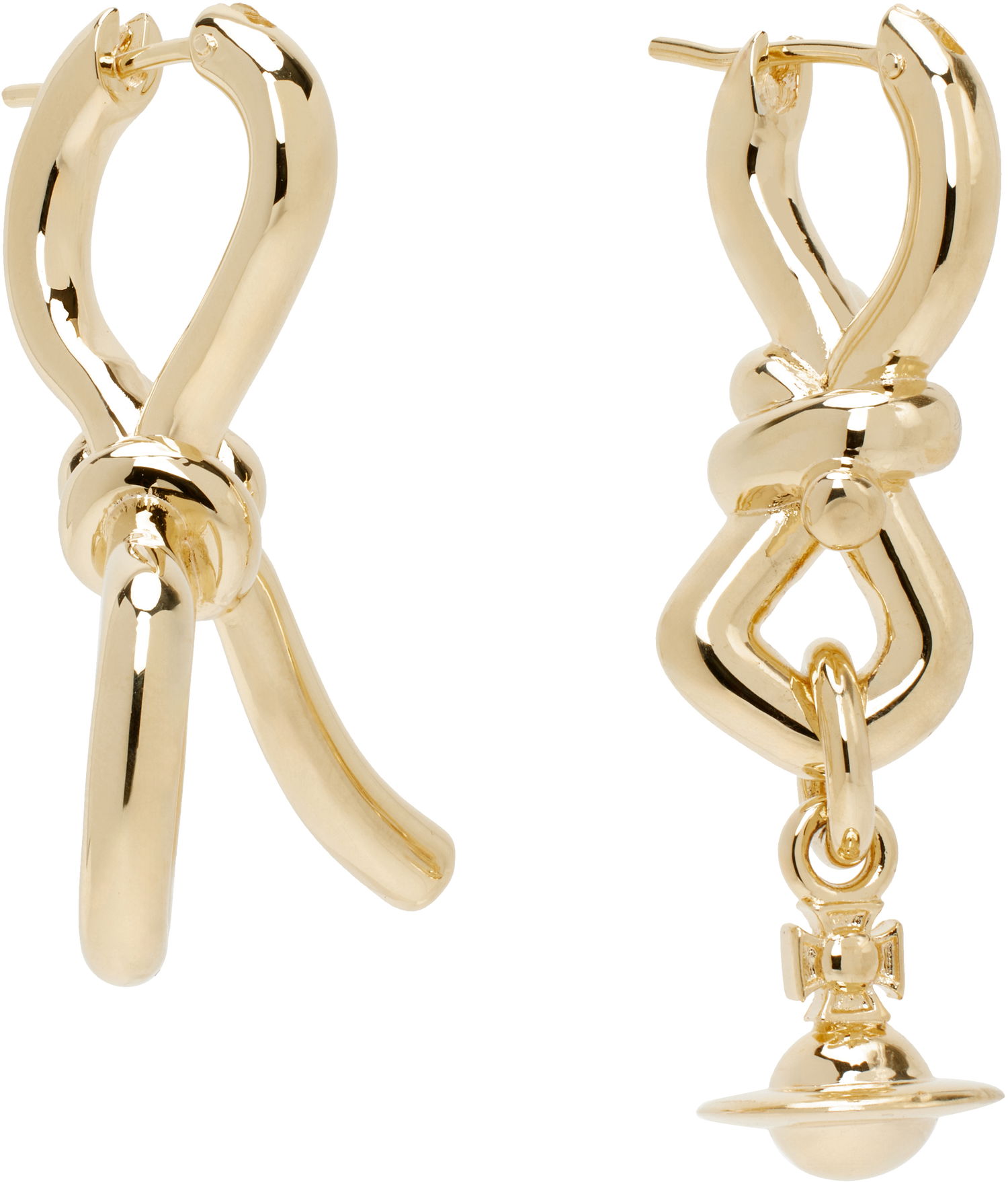 Örhängen Vivienne Westwood Vivienne Westwood Sage Knot Earrings Metallisk | 6202016U-02R001-, 1