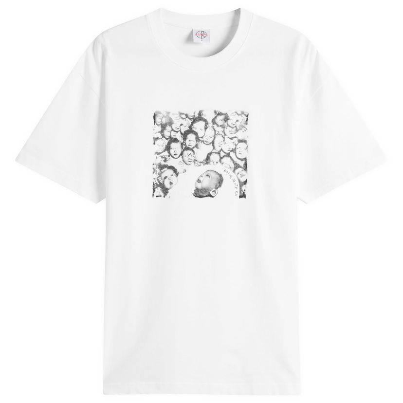 T-shirt Polar Skate Co. Babies Graphic T-Shirt, Size Large, Polar Skate Co. Vit | PSC-SU25-18-WHT