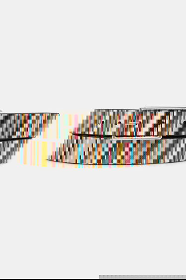 Bälten Paul Smith Paul Smith Reversible Leather Striped Belt Flerfärgad | M1A.8172.DC2FMU, 0