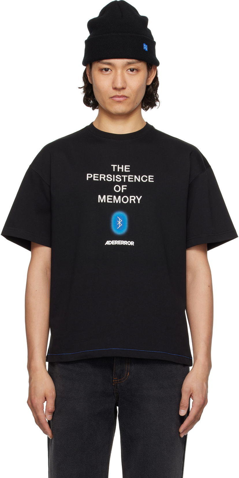 T-shirt ADER ERROR ADER error Persistence of Memory T-Shirt Svart | BO01SSTS0116BK