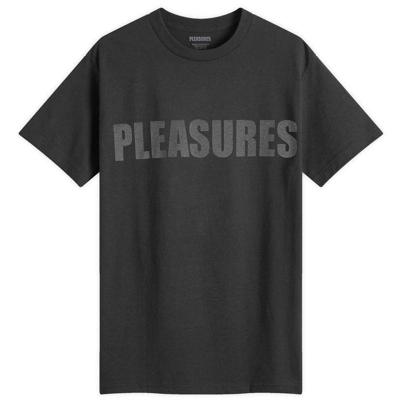 T-shirt Pleasures Security T-Shirt Svart | P24F069-BLK