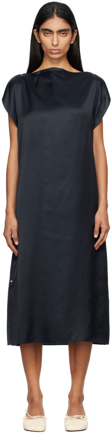 Klä Baserange Sleeveless Midi Dress Blå | DRCLA-VI-WI24