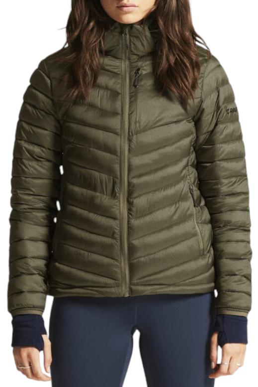 Pufferjacka Craft Explore Lt. Insulated Hooded Jacket Grön | 1915261-664000