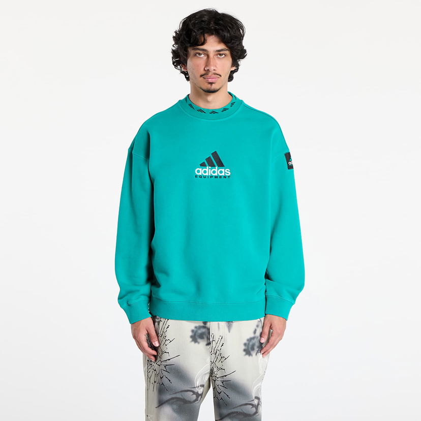 Sweatshirt adidas Originals Equipment Wash Crewneck Sweatshirt Turkos | JX1570