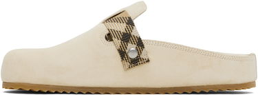 Kläder Burberry Burberry Urchin Suede Mules Beige | 8113303, 2