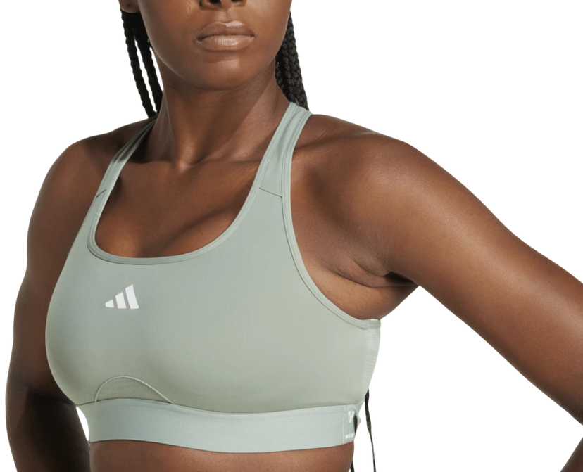 Behå adidas Originals Powerreact Sports Bra Grön | jj0878