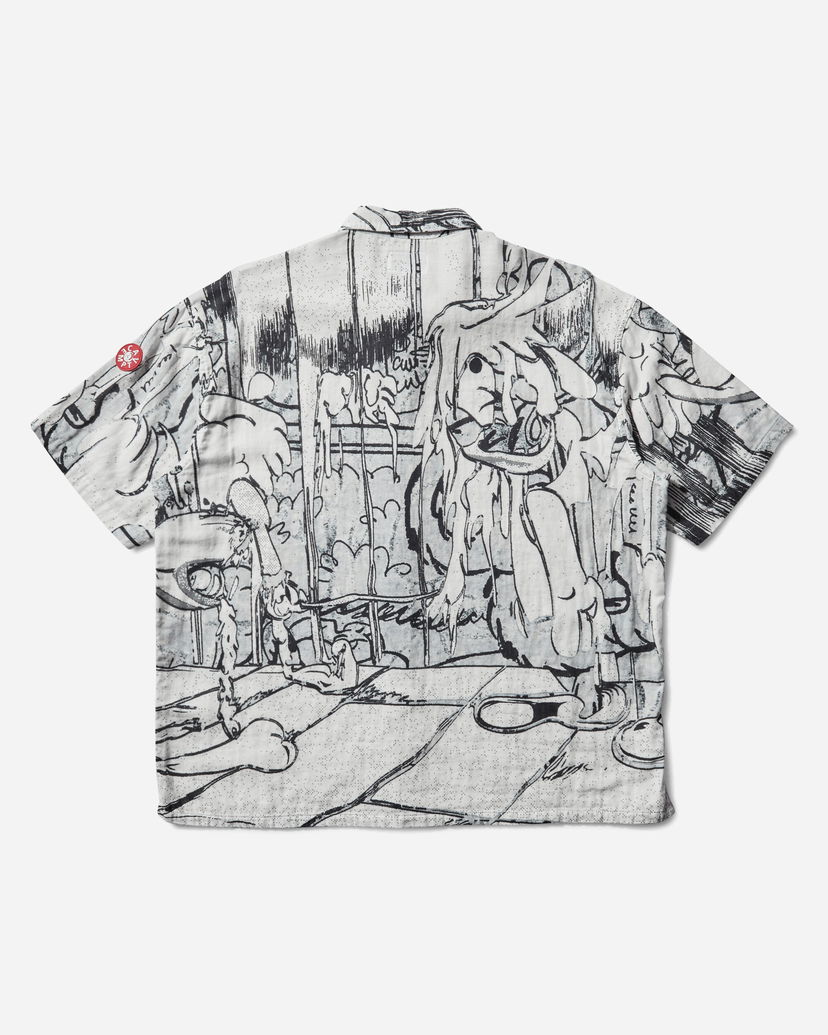 Skjorta Cav Empt ECPL Graphic Print Shirt Grå | CES28SH09 WHITE