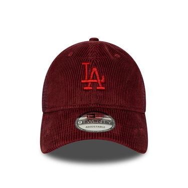 Keps New Era Cord 9TWENTY LA Dodgers Adjustable Cap Bourgogne | 60691099, 1