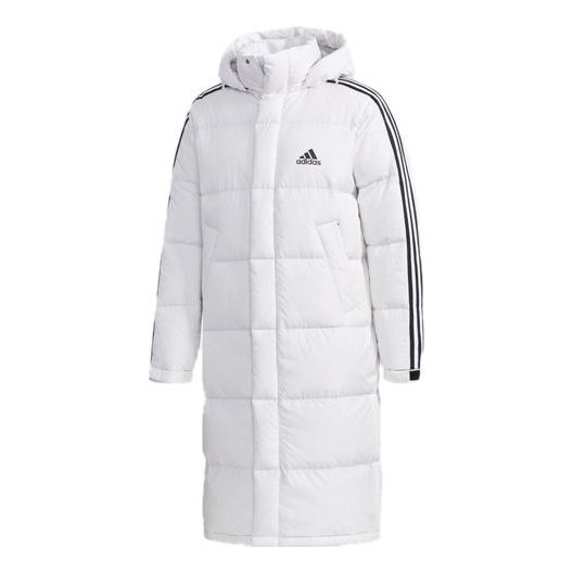 Parkas adidas Originals 3st Long Parka Hooded Down Jacket Vit | EH3991