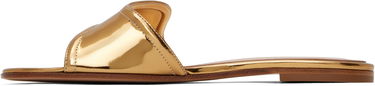 Sneakers och skor Gianvito Rossi Lucrezia Women's Open Toe Sandals Metallisk | G15060-05CUO-MET, 2