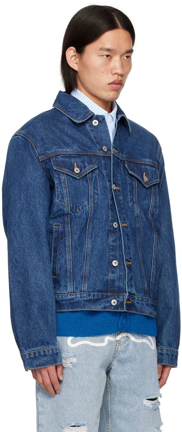 Jacka BBC IceCream ICECREAM Running Dog Denim Jacket Blå | ICD006, 1