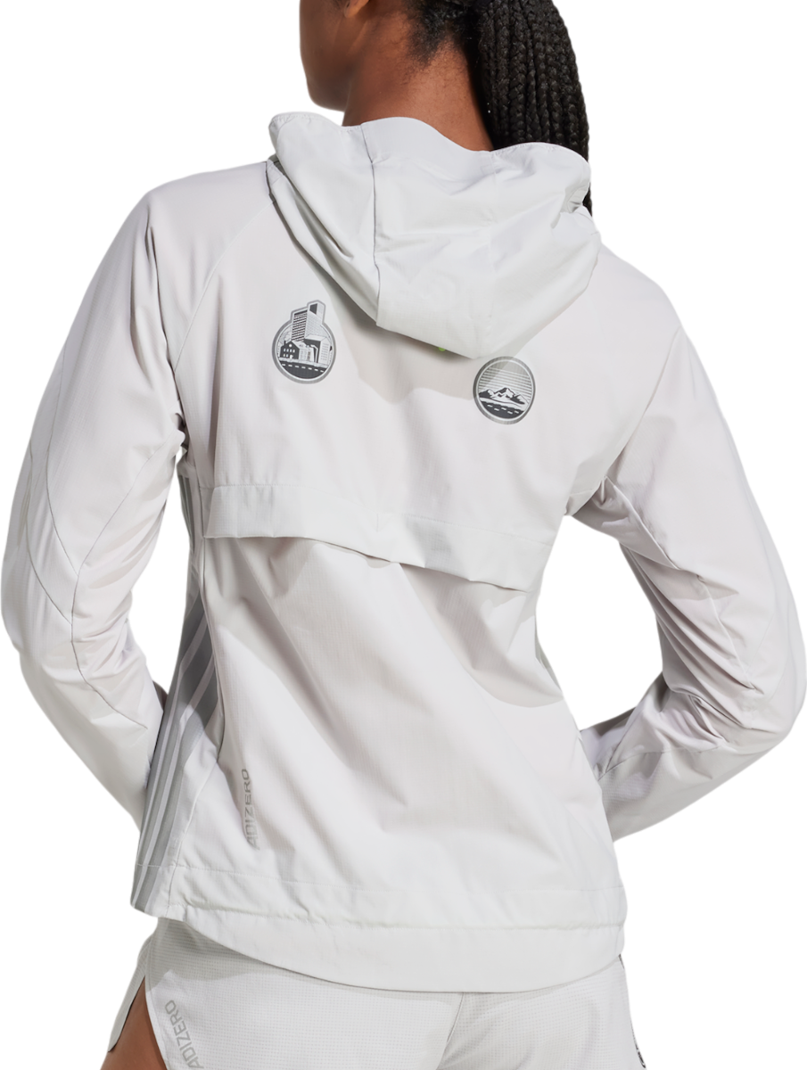 Vindjacka adidas Originals Adizero Ekiden Hooded Jacket Grå | jm7902, 1