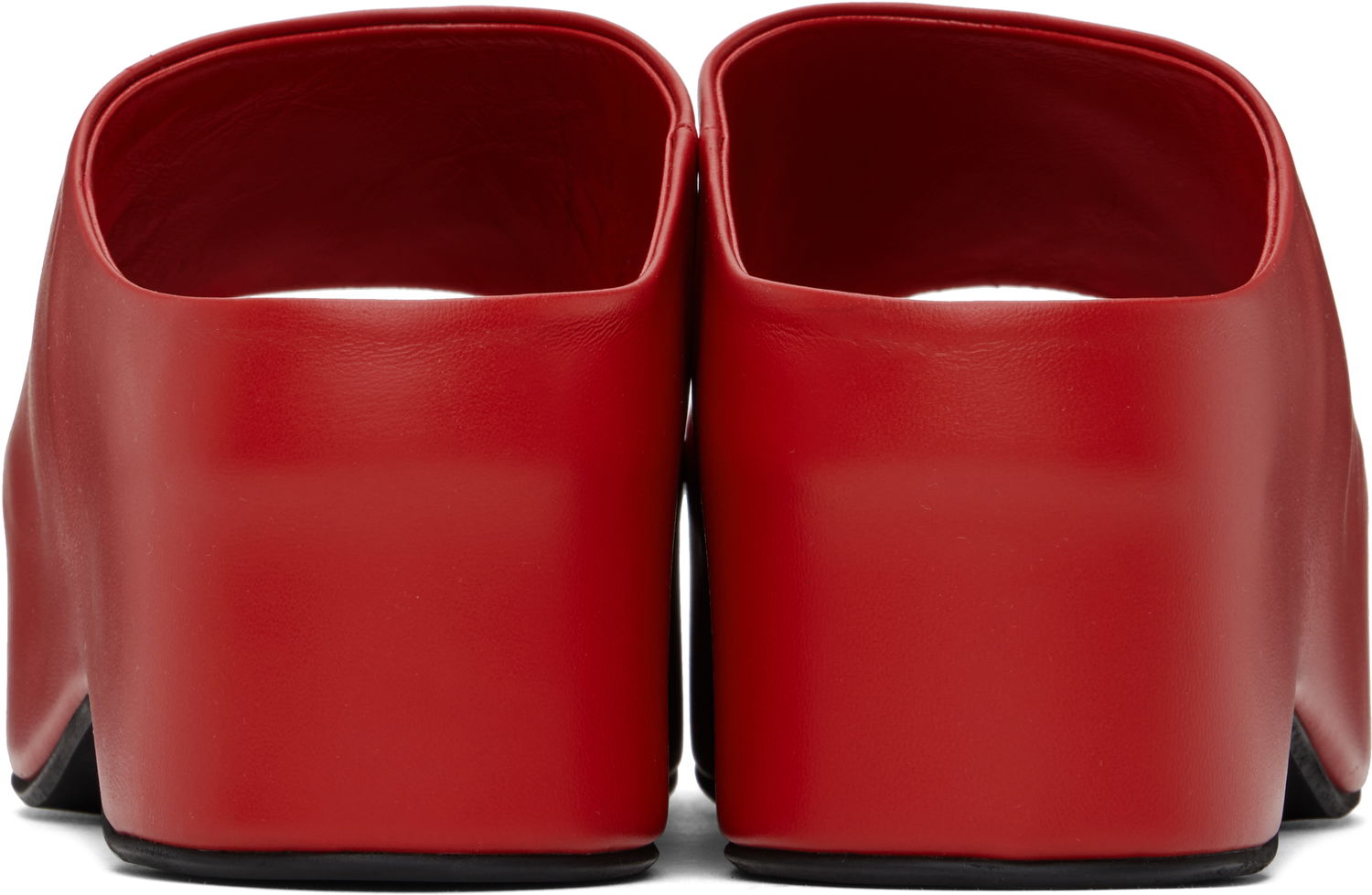 Sneakers och skor Marni Marni Platform Heeled Sandals Röd | SAMS021604 P3628, 1