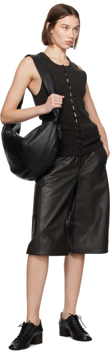 Linne LEMAIRE Fitted Button Cardigan Brun | TO1270 LK1028, 3