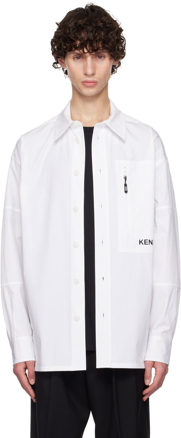 Skjorta KENZO White Paris 'Boke Flower 2.0' Shirt Vit | FE65CH5059LP