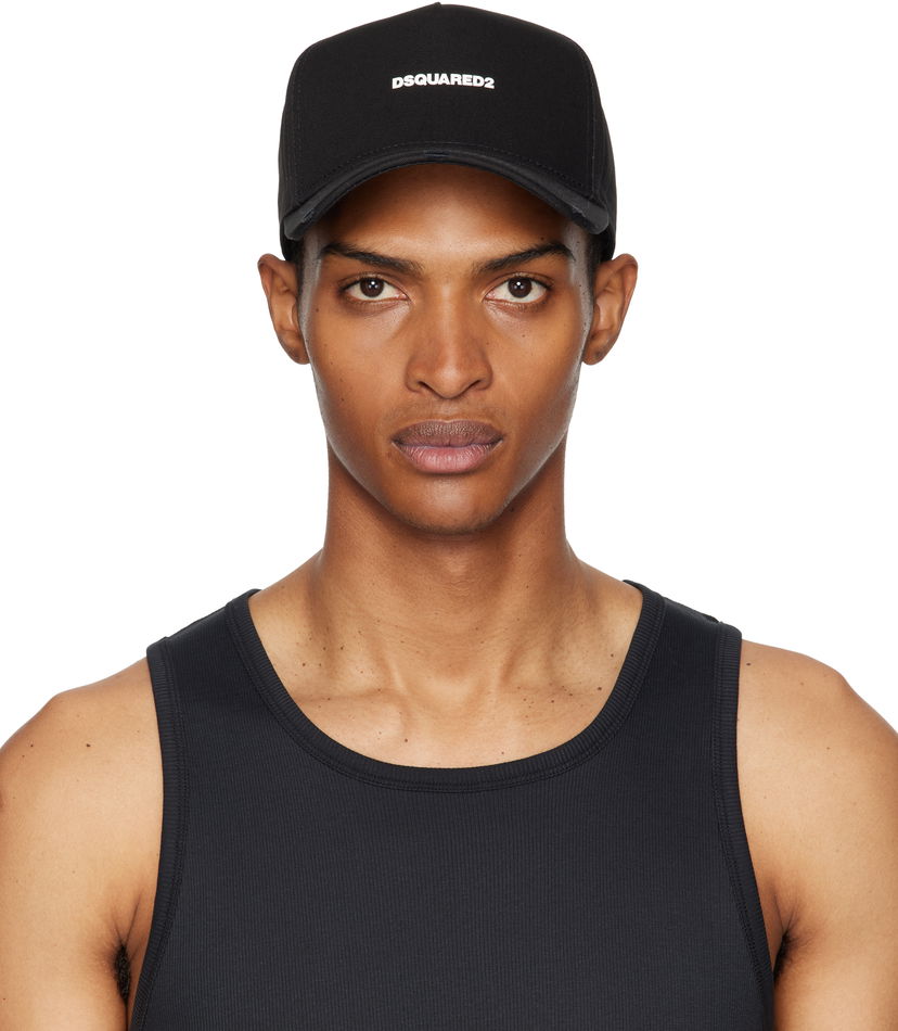 Keps DSQUARED2 Dsquared2 Mini Logo Baseball Cap Svart | BCM0603_05C00001