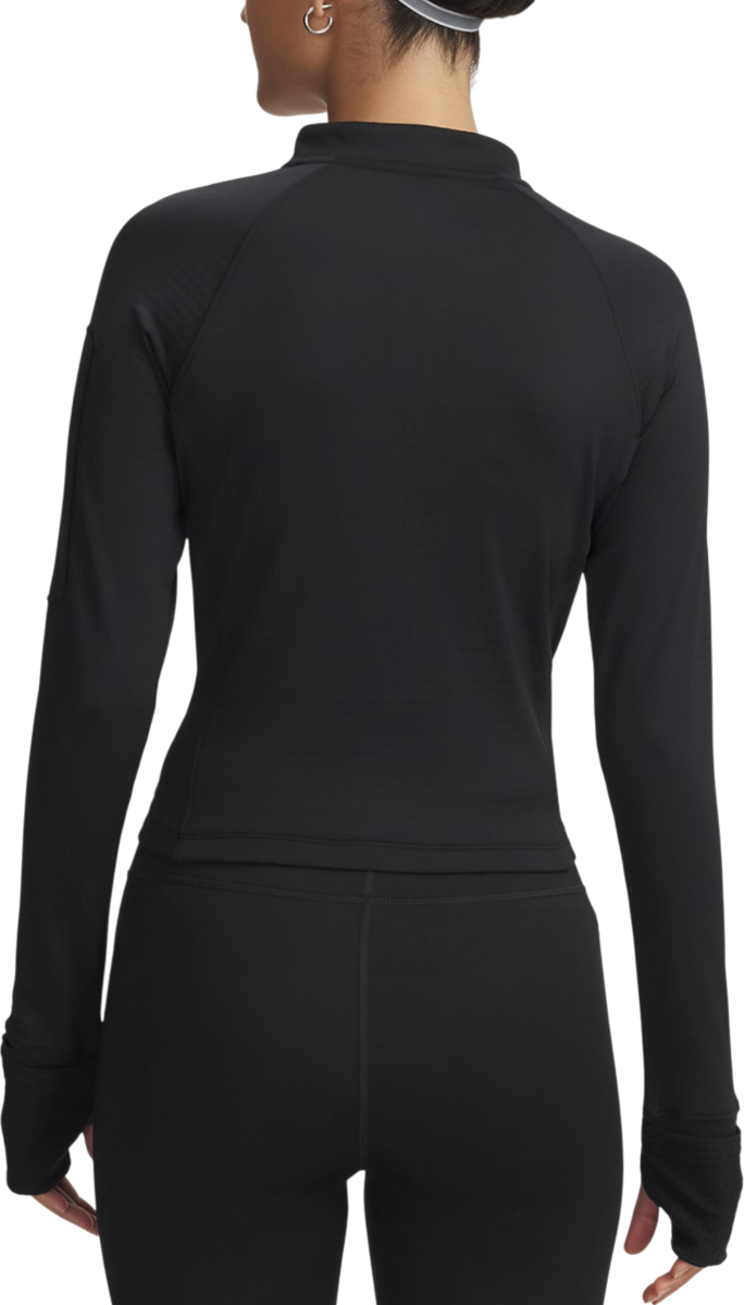 T-shirt Under Armour Velociti Pro CW Long-Sleeve Half Zip Top with Thumbholes and Arm Pocket Svart | 6004015-001, 1