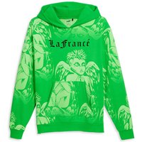 Sweatshirt Puma HOOPS x LAFRANCÉ Hoodie Grön | 622821_02, 0