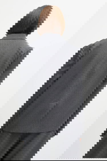 Jacka JW Anderson JW Anderson Double Breasted Tailored Blazer Grå | JK0401.PG1821, 2