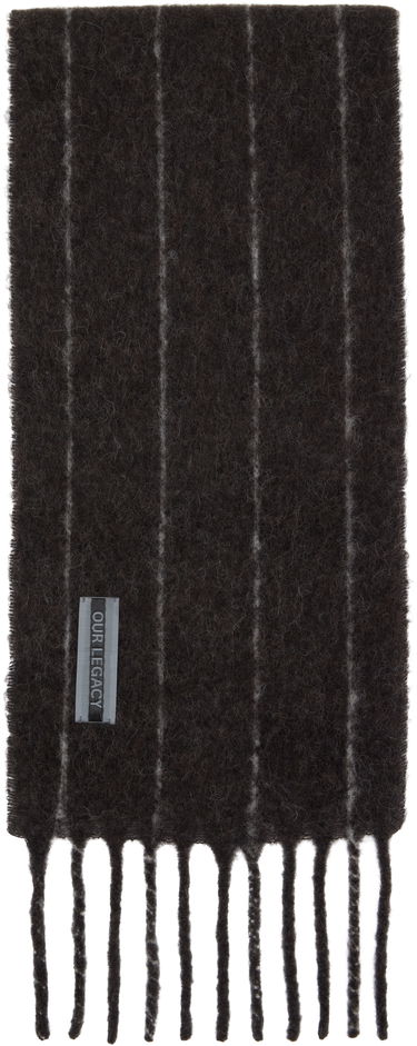 Halsduk OUR LEGACY Our Legacy Estate Striped Scarf Brun | A4258EBR, 0