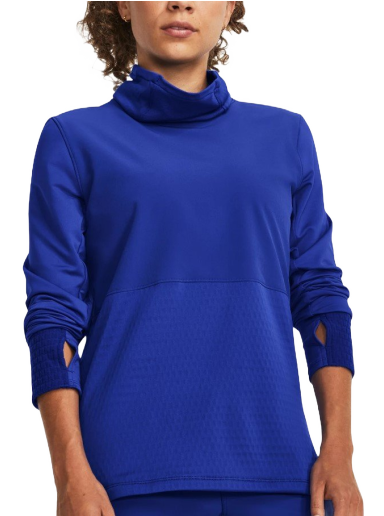 Sweatshirt Under Armour Qualifier Cold Funnel Mörkblå | 1379344-400